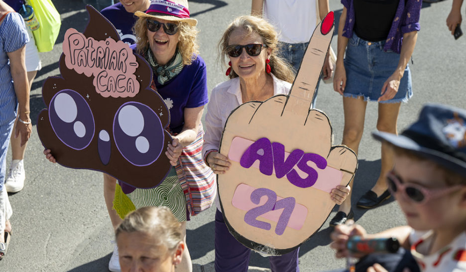 Une féministe au poste de police