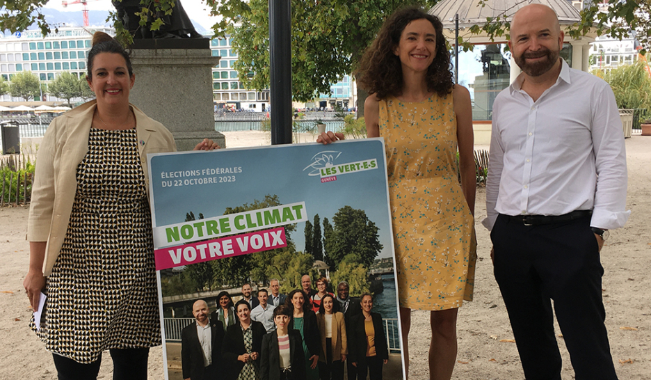 Les Vert·es en campagne malgré l’orage