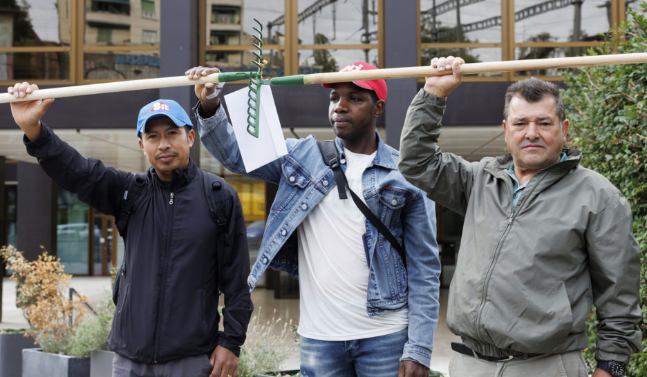 Les jardinier·ères veulent une hausse de 6% 1