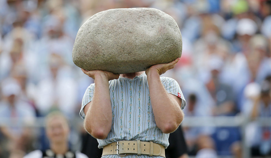 Pierre (d’Unspunnen) qui mousse