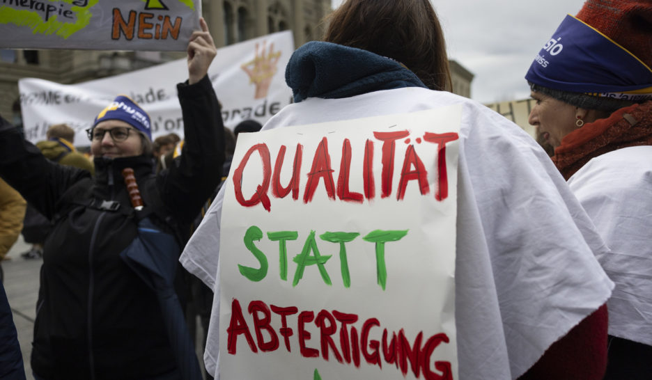 Les physiothérapeutes continuent leur combat