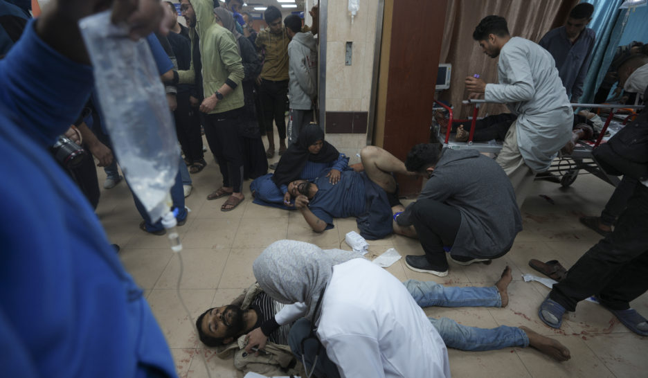 A Gaza, un «tsunami» de douleur