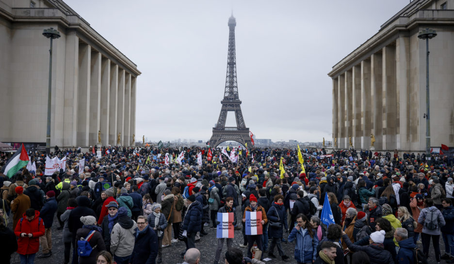 Manifestations contre la loi sur l'immigration