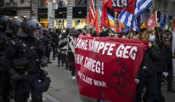 Droit de manifester restreint à Zurich