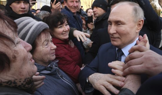 Vers un nouveau sacre pour Poutine