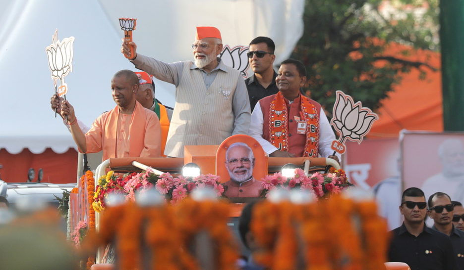 Modi à nouveau donné vainqueur