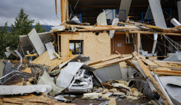 Une probable tornade à La Chaux-de-Fonds