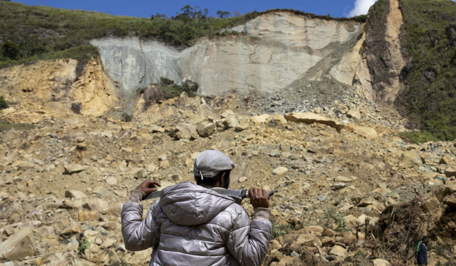 Crainte d'un nouveau glissement de terrain