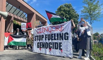 Le charbon de Glencore pour Israël dénoncé 1