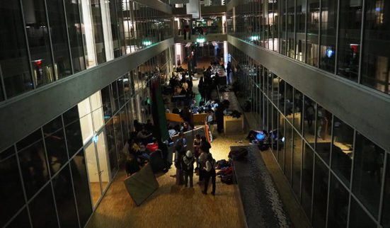 Sit-in à l'Unil: une occupation joyeuse et bon enfant 3