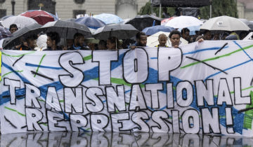 Des Erythréen·nes manifestent pour leurs droits à Berne