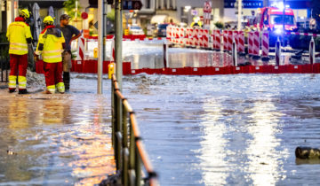 Morges se remet des intempéries