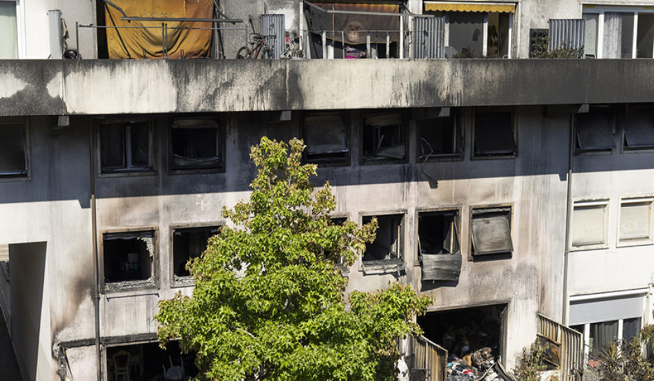 Incendie à Versoix 1