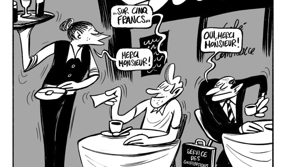 Les pourboires pourraient être soumis à l'impôt