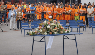 Recueillement à Prilly après l’accident de chantier