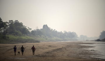 Sécheresse: le lit de l'Amazone réduit de 90%