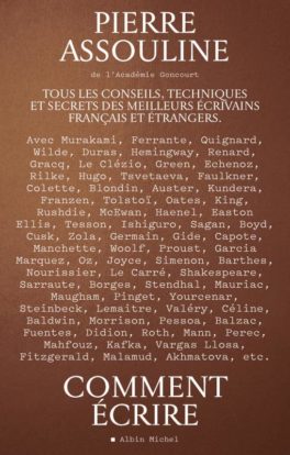 «Ce livre ne vous rendra pas écrivain»