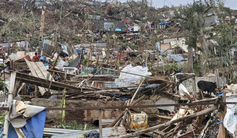 Le cyclone Chido dévaste Mayotte