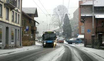 La pollution fait tomber la neige