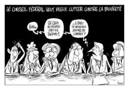 Le Conseil fédéral veut mieux lutter contre la pauvreté