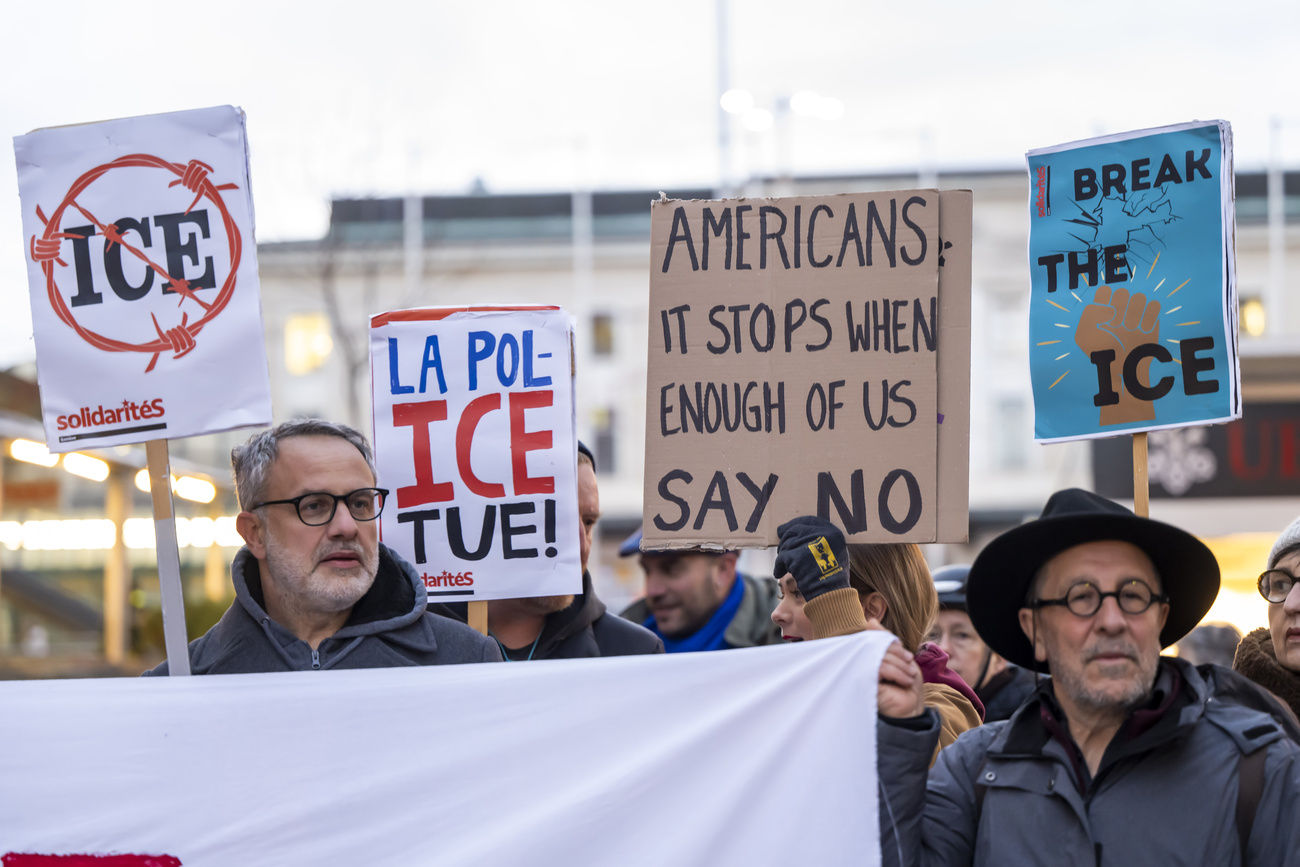 Rassemblement contre l&rsquo;ICE et la politique trumpienne