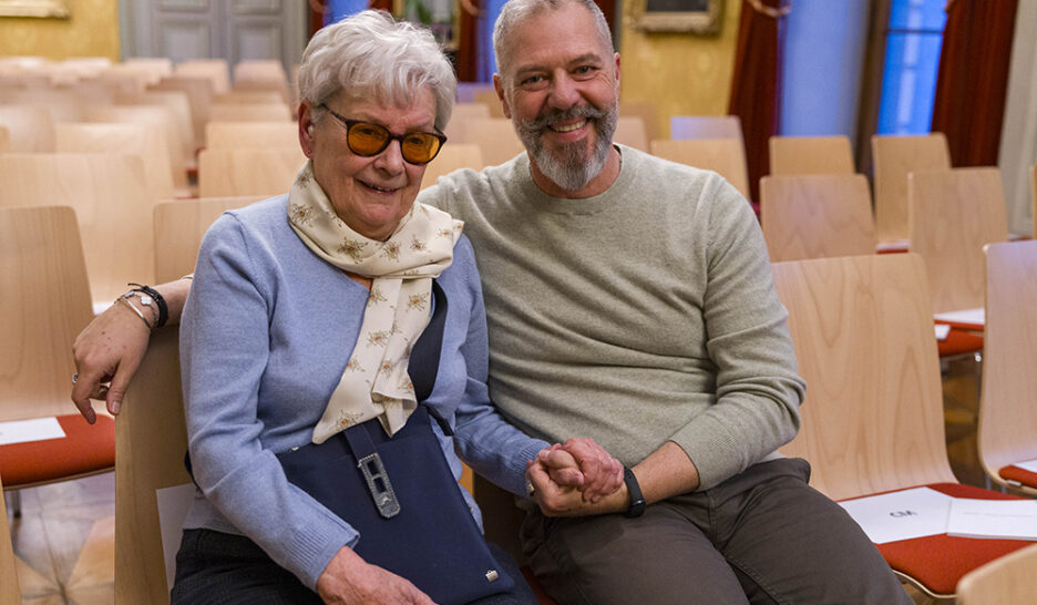 Ginette et Pascal. JEAN-PATRICK DI SILVESTRO